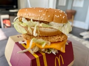 The Chicken Big Mac from McDonald's.