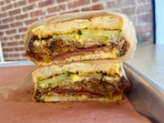 The Cuban Sandwich from GTK in Hoboken, which features Taylor ham. (Jeremy Schneider | NJ Advance Media for NJ.com)