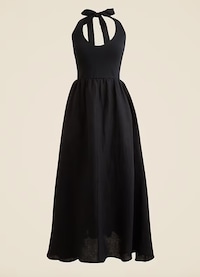J. Crew Halter mixy dress