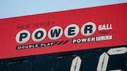 A billboard shows the New Jersey Lottery Powerball jackpot on Route 4 in Hackensack on Thursday, November 3, 2022.