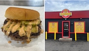 "Double Bro" burger from Smash Bros in Runnemede. (Christopher Burch | NJ Advance Media)