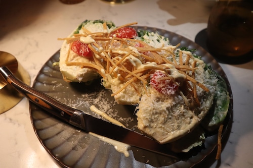 Mexican caesar salad at Mezcal in Old Bridge, NJ