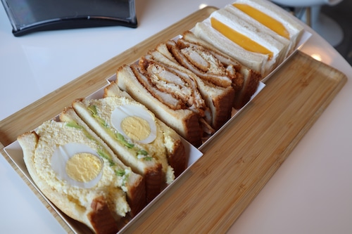 Japanese sandwiches at Mikan Sando Sushi Bento in Mount Laurel, NJ