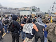 Demonstrators at Delaney Hall continued clashing with federal officers as detainees at the facility may be moved to other locations, according to officials.