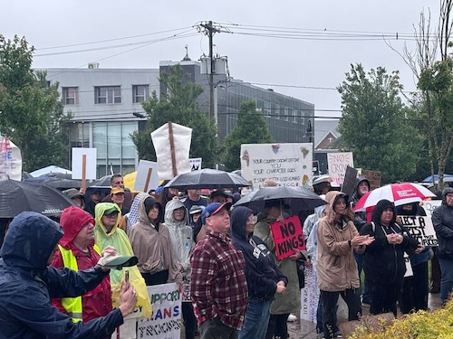 Trump protest in Asbury Park