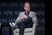 Author Jake Tapper discusses the book "Original Sin" at The 92nd Street Y on Tuesday, May 27, 2025, in New York. (Photo by Andy Kropa/Invision/AP)