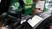 Lottery ticket machine at the Spanish American Deli in Somerville, N.J., Thursday, October 27, 2022